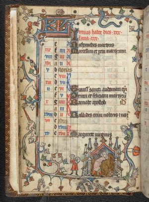 Medieval manuscripts blog: Calendars .